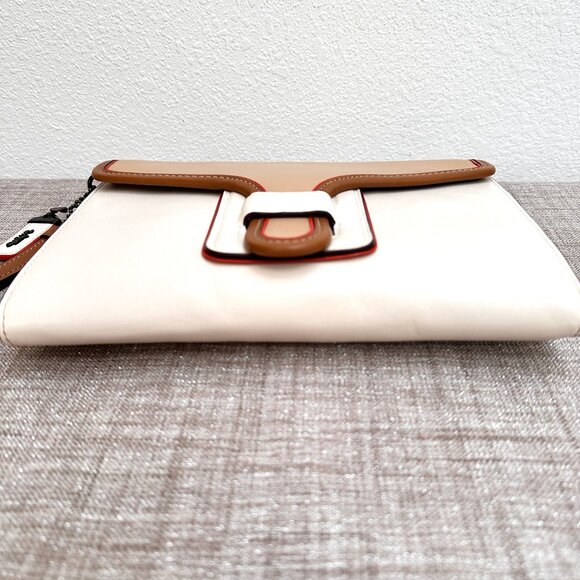 Coach Courier Wristlet 837 Colorblock Chalk Multi in EUC - Picture 5 of 13